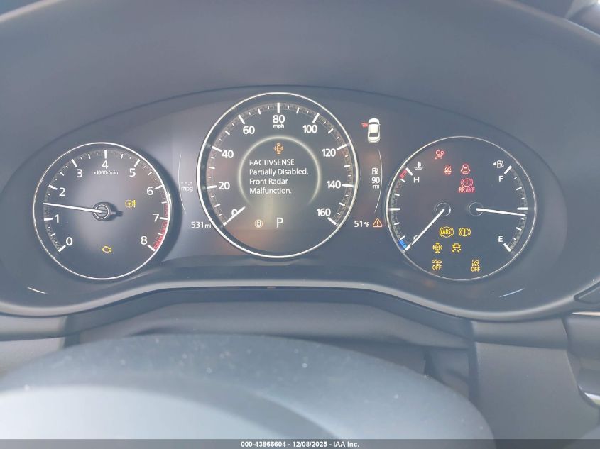 2025 Mazda Mazda3 2.5 S Select Sport VIN: 3MZBPABM8SM456710 Lot: 43866604