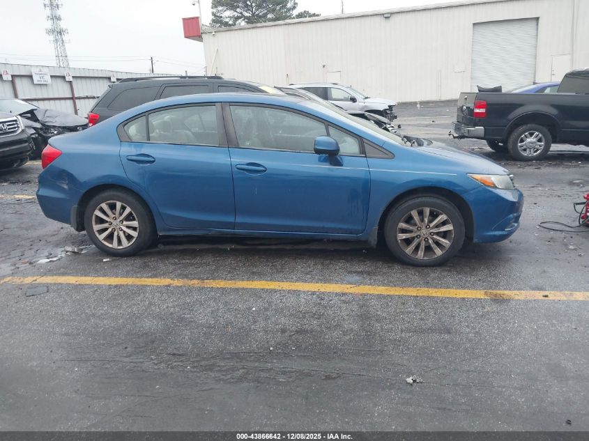 2012 Honda Civic Ex VIN: 19XFB2F83CE058659 Lot: 43866642