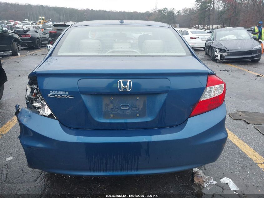 2012 Honda Civic Ex VIN: 19XFB2F83CE058659 Lot: 43866642