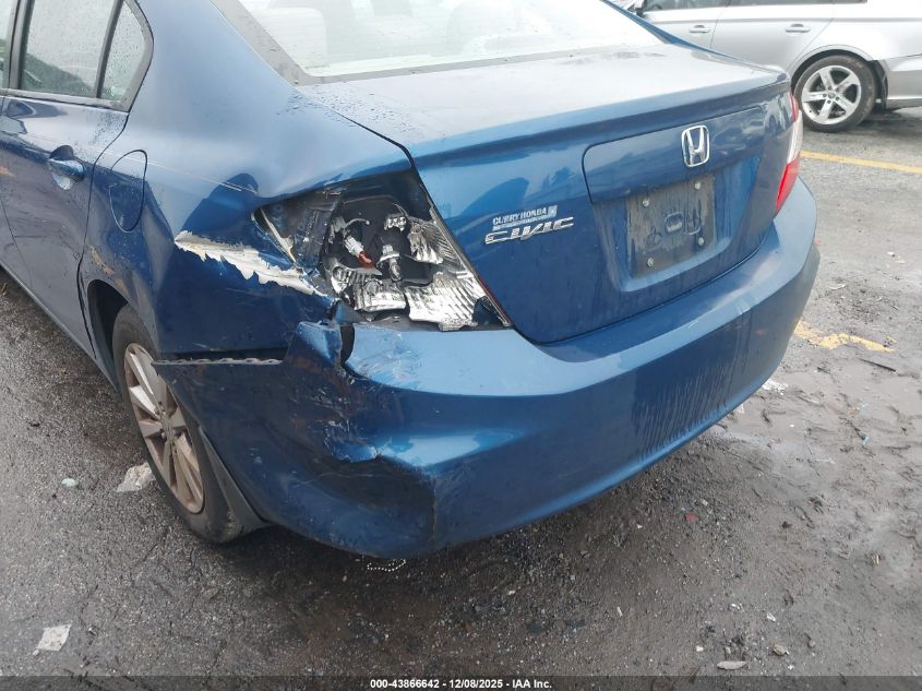 2012 Honda Civic Ex VIN: 19XFB2F83CE058659 Lot: 43866642