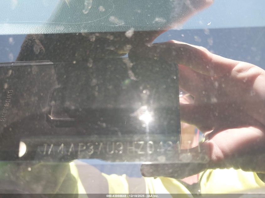 2017 Mitsubishi Outlander Sport 2.0 Es/2.0 Le VIN: JA4AP3AU9HZ042171 Lot: 43866648