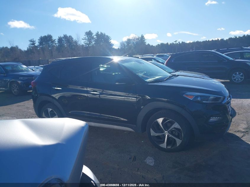 2018 Hyundai Tucson Limited VIN: KM8J3CA29JU755960 Lot: 43866656