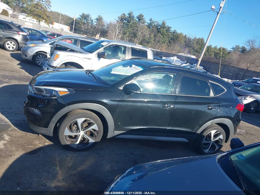 2018 Hyundai Tucson Limited VIN: KM8J3CA29JU755960 Lot: 43866656
