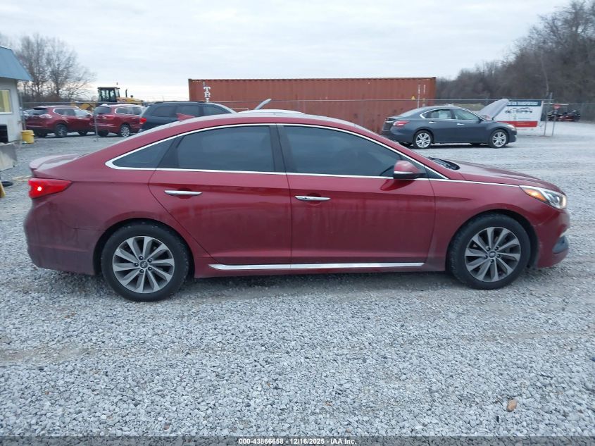 2016 Hyundai Sonata Sport VIN: 5NPE34AF5GH374611 Lot: 43866658