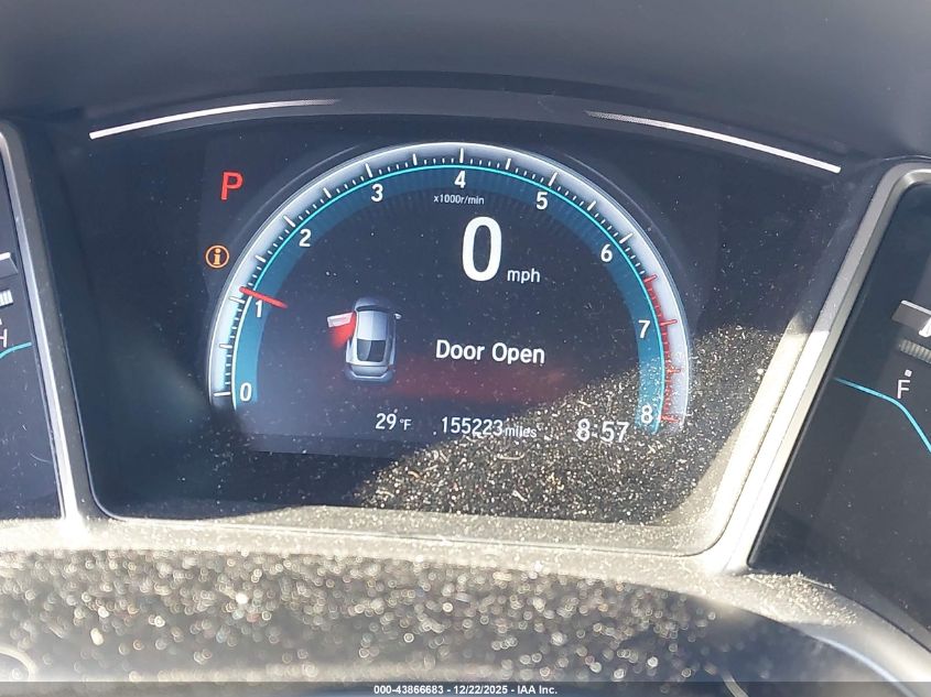 2016 Honda Civic Touring VIN: 2HGFC3B92GH356701 Lot: 43866683