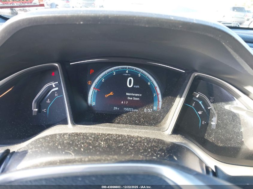 2016 Honda Civic Touring VIN: 2HGFC3B92GH356701 Lot: 43866683