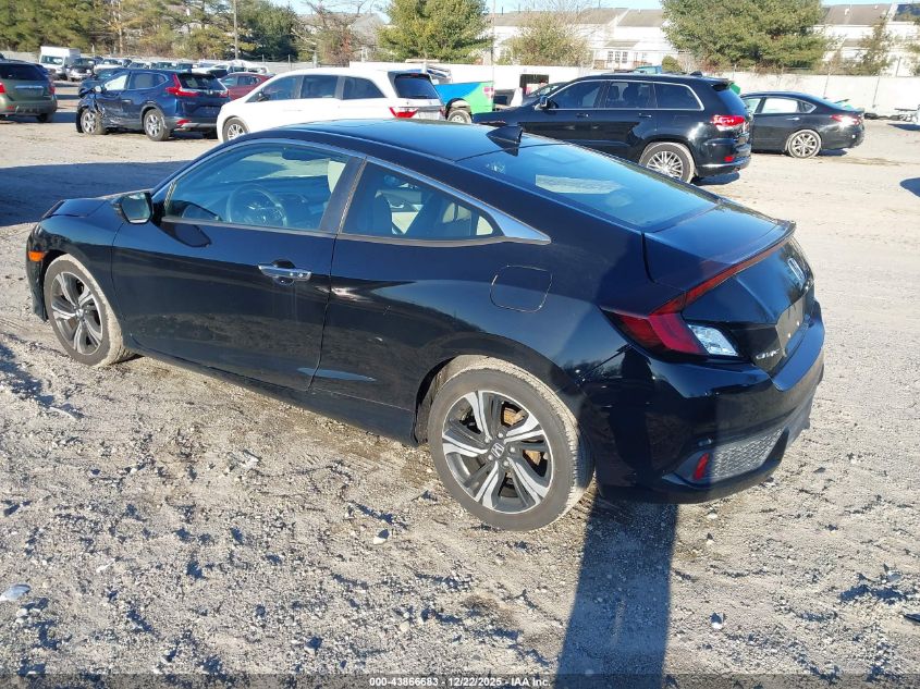2016 Honda Civic Touring VIN: 2HGFC3B92GH356701 Lot: 43866683