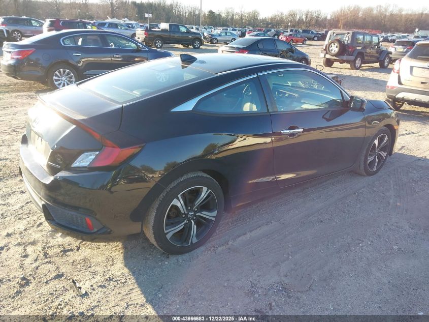 2016 Honda Civic Touring VIN: 2HGFC3B92GH356701 Lot: 43866683