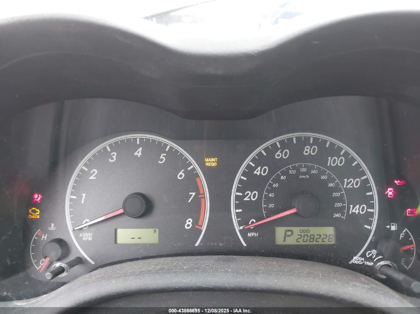 2011 Toyota Corolla Le VIN: 5YFBU4EEXBP002467 Lot: 43866695