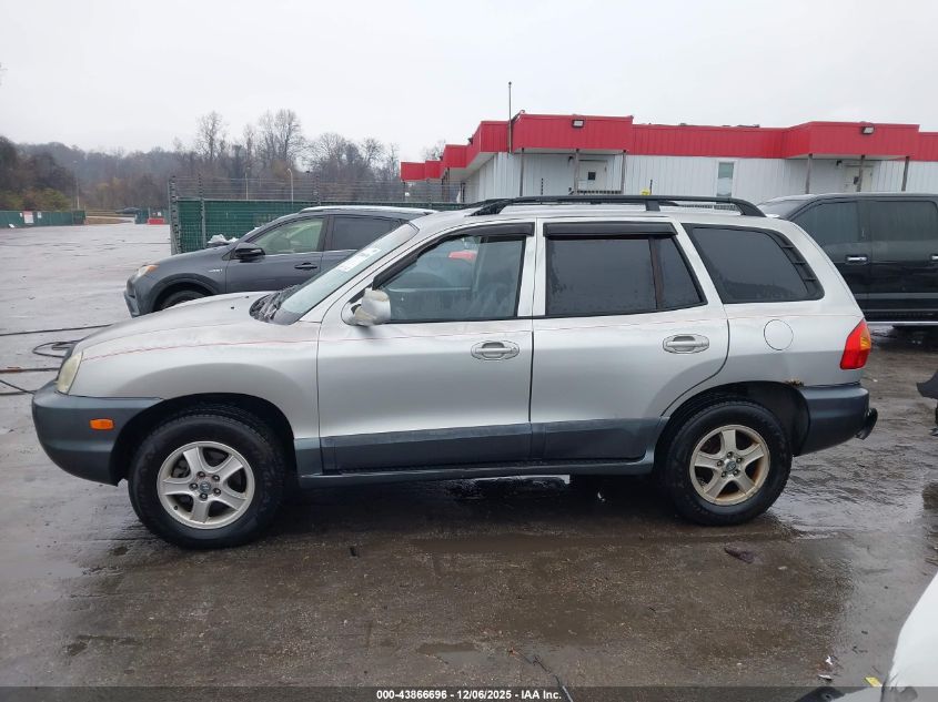 2003 Hyundai Santa Fe Gls/Lx VIN: KM8SC13D03U546293 Lot: 43866696
