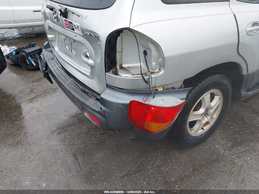 2003 Hyundai Santa Fe Gls/Lx VIN: KM8SC13D03U546293 Lot: 43866696