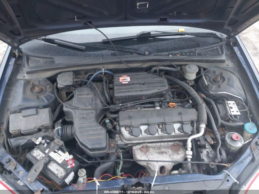 2003 Honda Civic Ex VIN: 2HGES26703H501925 Lot: 43866711