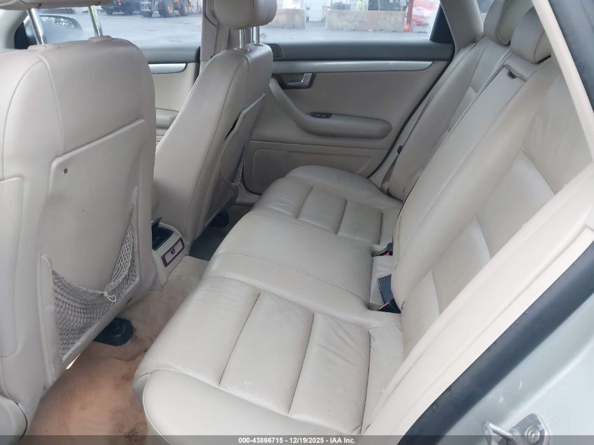 2004 Audi A4 1.8T VIN: WAUJC68E44A118628 Lot: 43866715