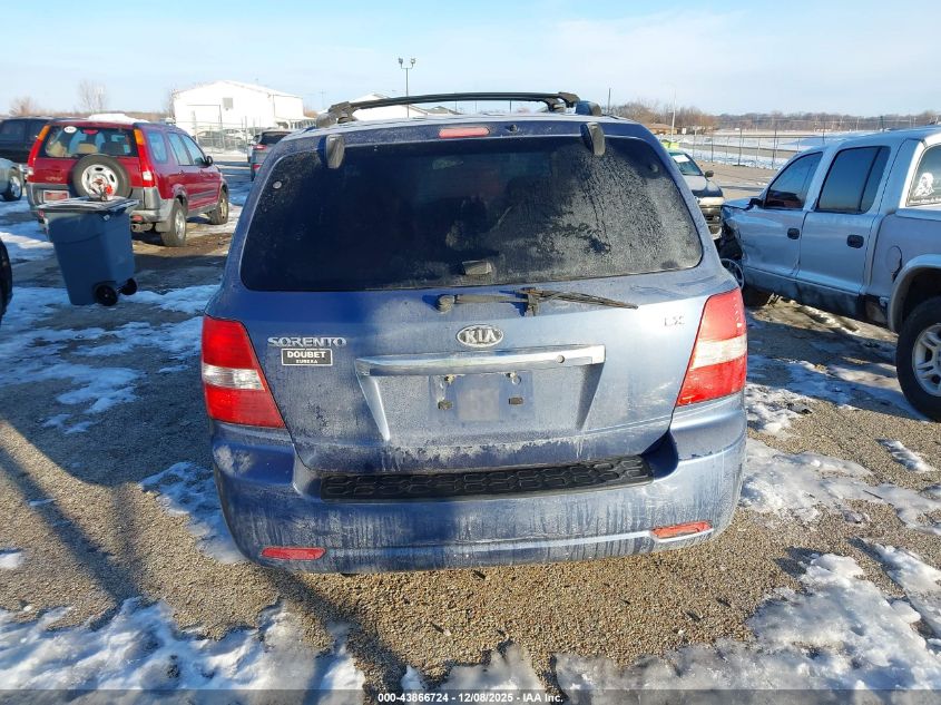 2007 Kia Sorento Lx VIN: KNDJC736875719806 Lot: 43866724