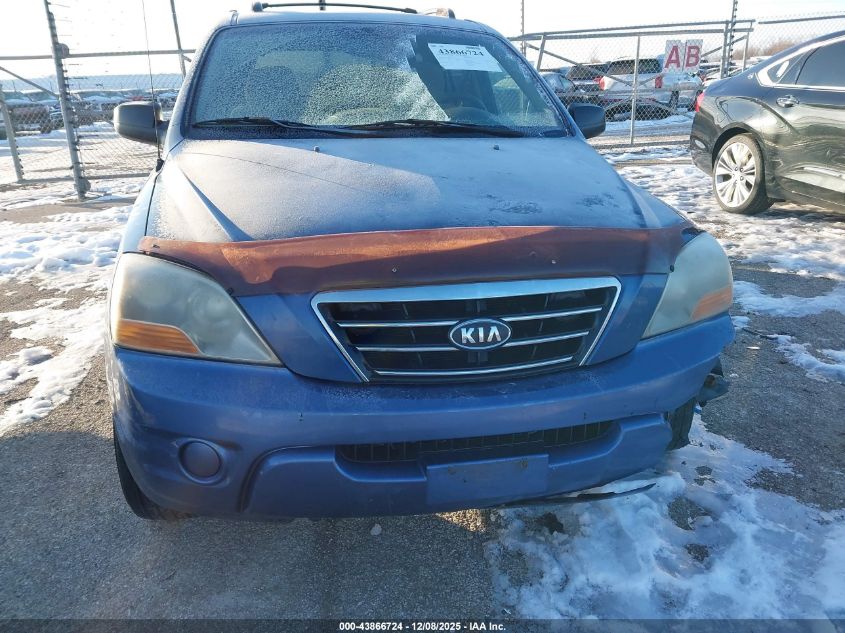 2007 Kia Sorento Lx VIN: KNDJC736875719806 Lot: 43866724