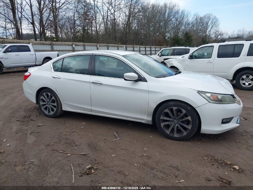 2014 Honda Accord Sport VIN: 1HGCR2F5XEA289960 Lot: 43866730