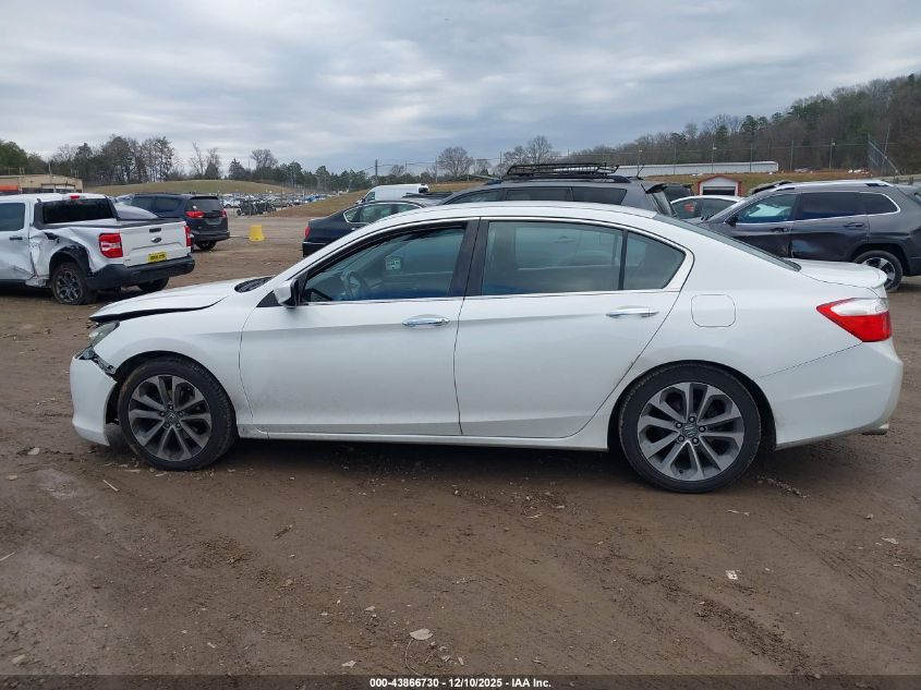 2014 Honda Accord Sport VIN: 1HGCR2F5XEA289960 Lot: 43866730