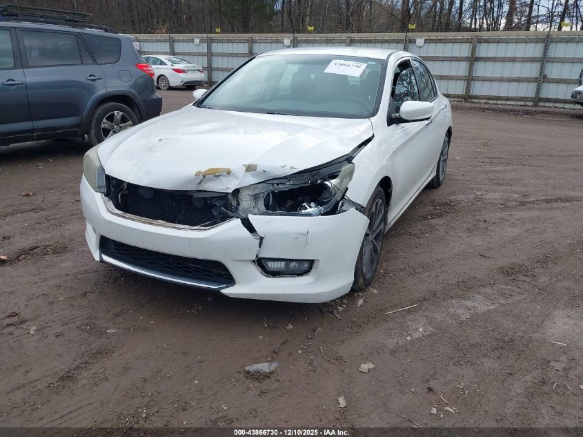 2014 Honda Accord Sport VIN: 1HGCR2F5XEA289960 Lot: 43866730