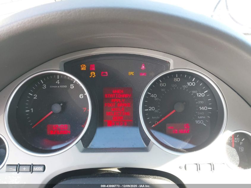 2006 Audi A4 1.8T VIN: WAUAC48H36K004339 Lot: 43866773