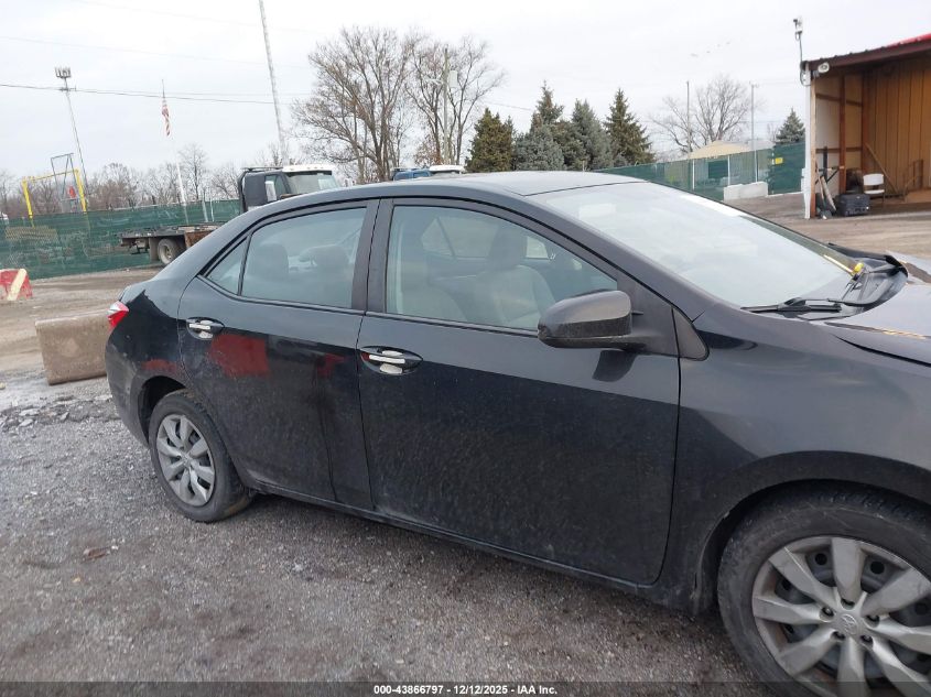 2015 Toyota Corolla Le VIN: 2T1BURHE0FC360904 Lot: 43866797