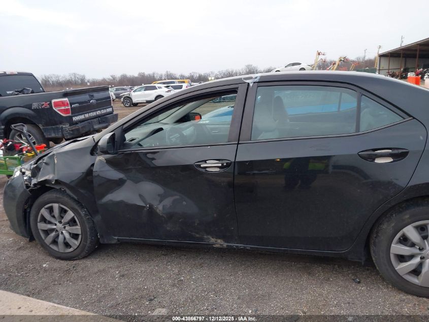 2015 Toyota Corolla Le VIN: 2T1BURHE0FC360904 Lot: 43866797