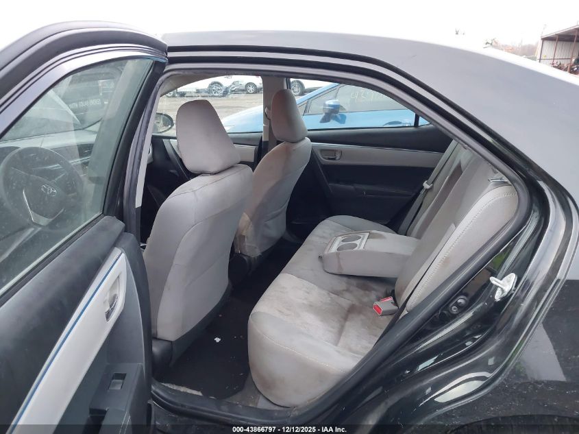 2015 Toyota Corolla Le VIN: 2T1BURHE0FC360904 Lot: 43866797