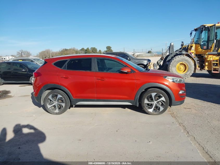 2017 Hyundai Tucson Sport VIN: KM8J33A29HU474851 Lot: 43866806