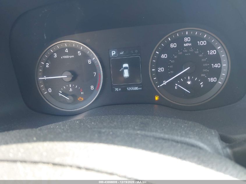 2017 Hyundai Tucson Sport VIN: KM8J33A29HU474851 Lot: 43866806