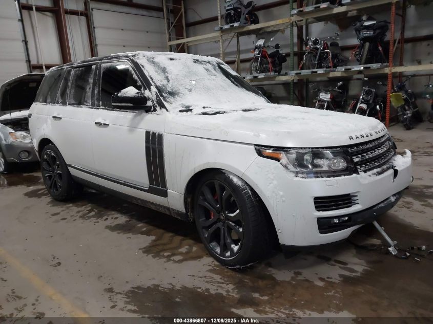 LAND ROVER RANGE ROVER 5.0L V8 SUPERCHARGED SV AUTOBIOGRAPHY DYNAMIC