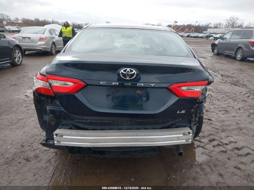 2018 Toyota Camry Le VIN: 4T1B11HK3JU583090 Lot: 43866815
