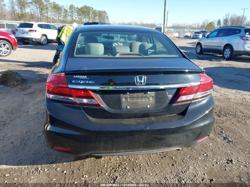 2015 Honda Civic Lx VIN: 19XFB2F58FE042841 Lot: 43866843