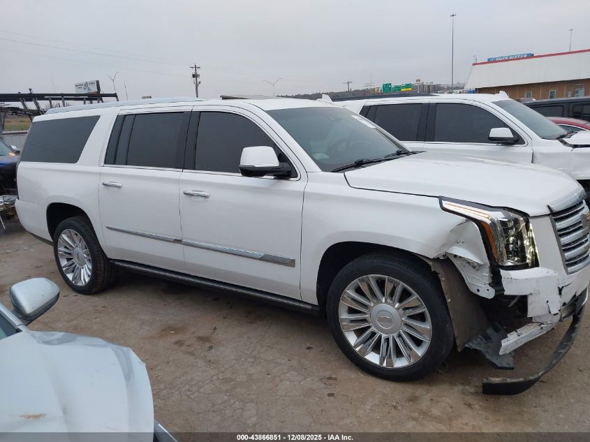 2017 Cadillac Escalade Esv Platinum VIN: 1GYS3KKJ0HR249921 Lot: 43866851