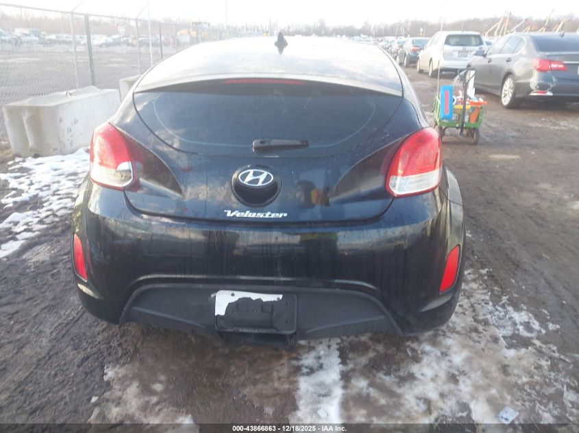 2013 Hyundai Veloster Base W/Gray VIN: KMHTC6ADXDU171924 Lot: 43866863