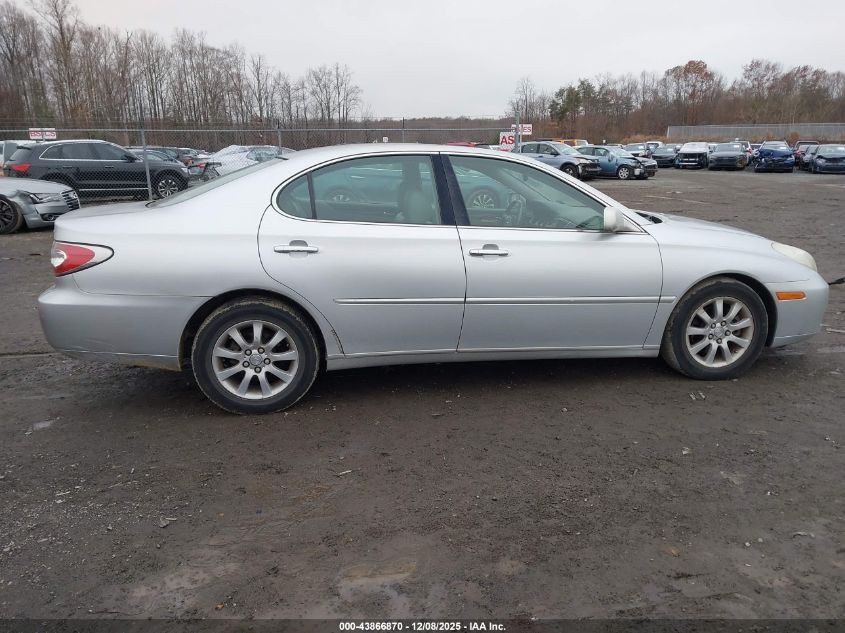 2004 Lexus Es 330 VIN: JTHBA30G140019794 Lot: 43866870