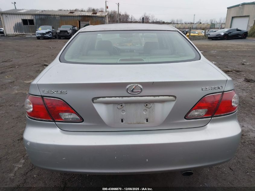 2004 Lexus Es 330 VIN: JTHBA30G140019794 Lot: 43866870