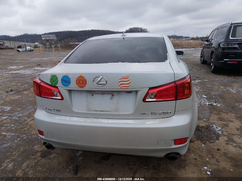 2009 Lexus Is 250 VIN: JTHCK262295028084 Lot: 43866890