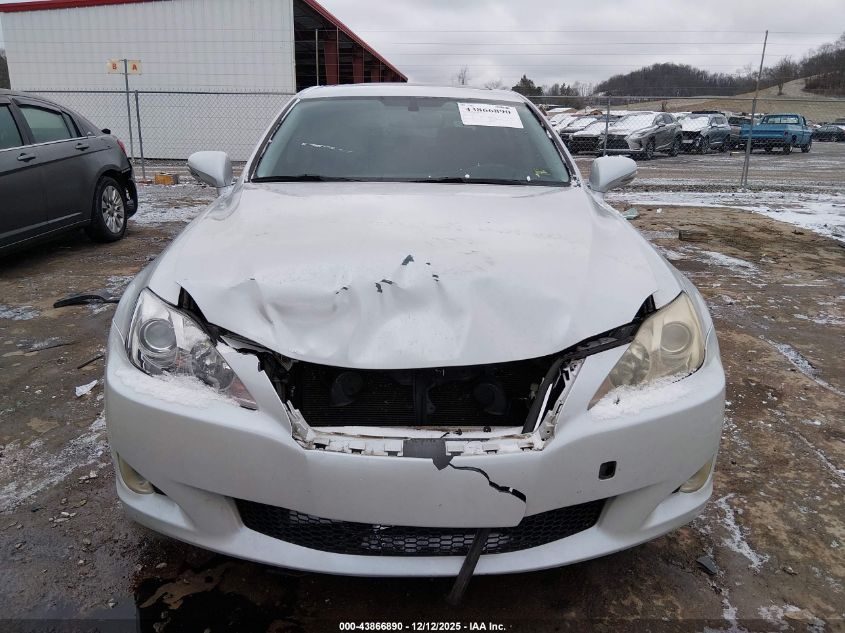 2009 Lexus Is 250 VIN: JTHCK262295028084 Lot: 43866890