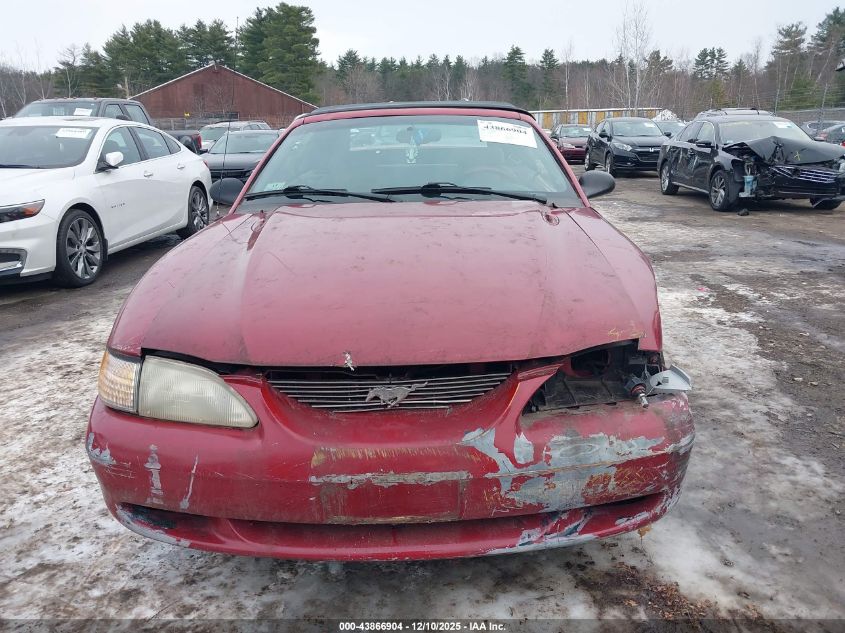 1998 Ford Mustang VIN: 1FAFP444XWF162241 Lot: 43866904