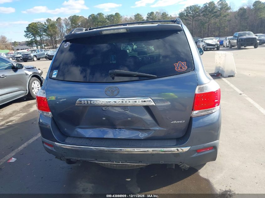 2012 Toyota Highlander Limited V6 VIN: 5TDDK3EH0CS097682 Lot: 43866909