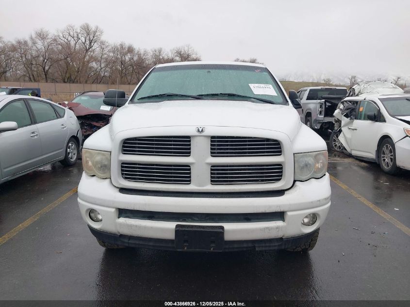 2003 Dodge Ram 1500 Slt/Laramie/St VIN: 1D7HU18N43J501250 Lot: 43866926