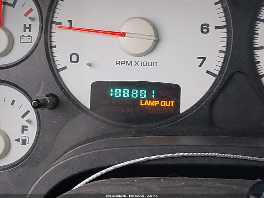 2003 Dodge Ram 1500 Slt/Laramie/St VIN: 1D7HU18N43J501250 Lot: 43866926