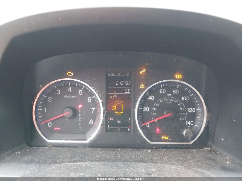 2008 Honda Cr-V Ex-L VIN: 5J6RE48768L011140 Lot: 43866950