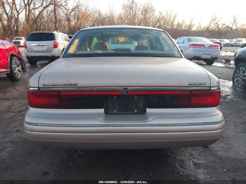 1997 Mercury Grand Marquis Gs VIN: 2MELM74W3VX708520 Lot: 43866952