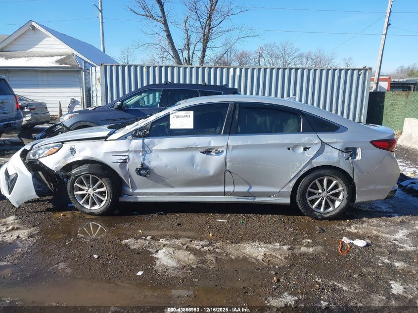 2018 Hyundai Sonata Se VIN: 5NPE24AF0JH679248 Lot: 43866953