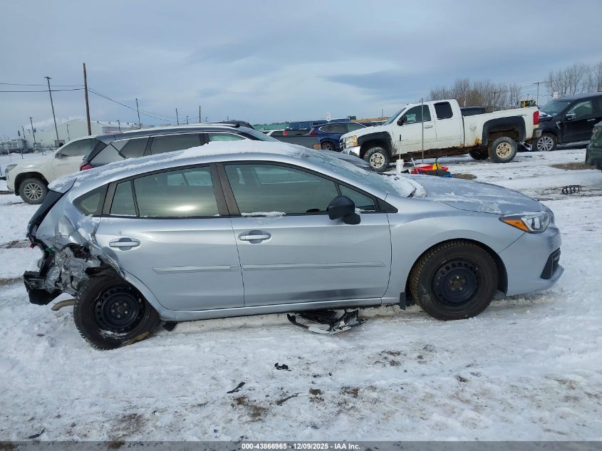 2022 Subaru Impreza Base 5-Door VIN: 4S3GTAB64N3726818 Lot: 43866965