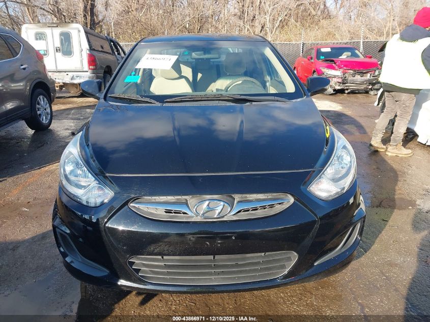 2014 Hyundai Accent Gls VIN: KMHCT4AE9EU766682 Lot: 43866971