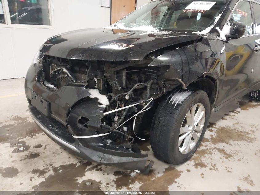 2016 Nissan Rogue Sv VIN: KNMAT2MV2GP671457 Lot: 43866987