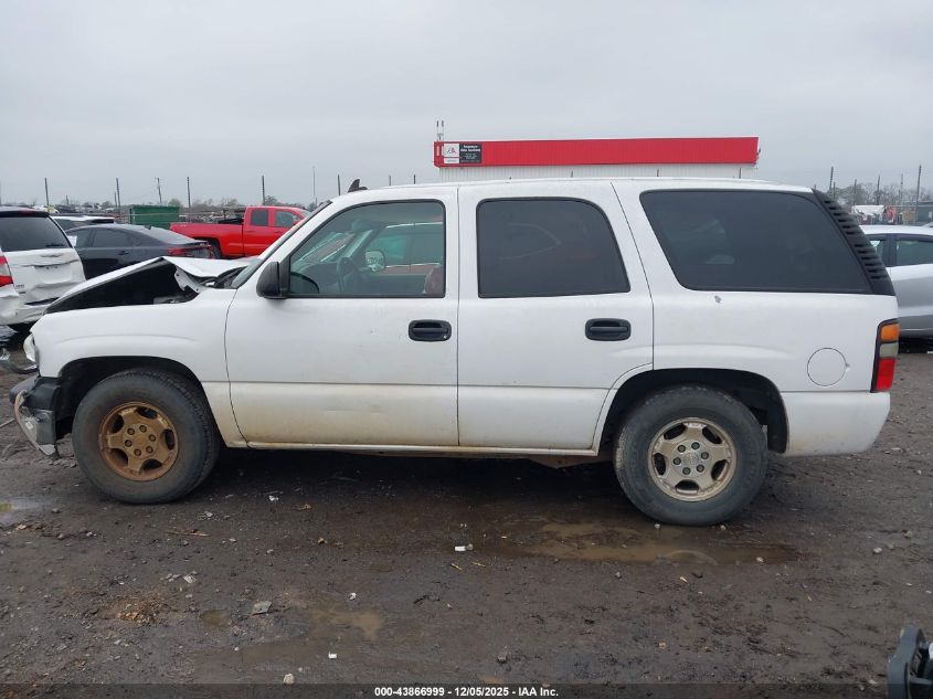 2006 Chevrolet Tahoe Ls VIN: 1GNEC13V56R139739 Lot: 43866999