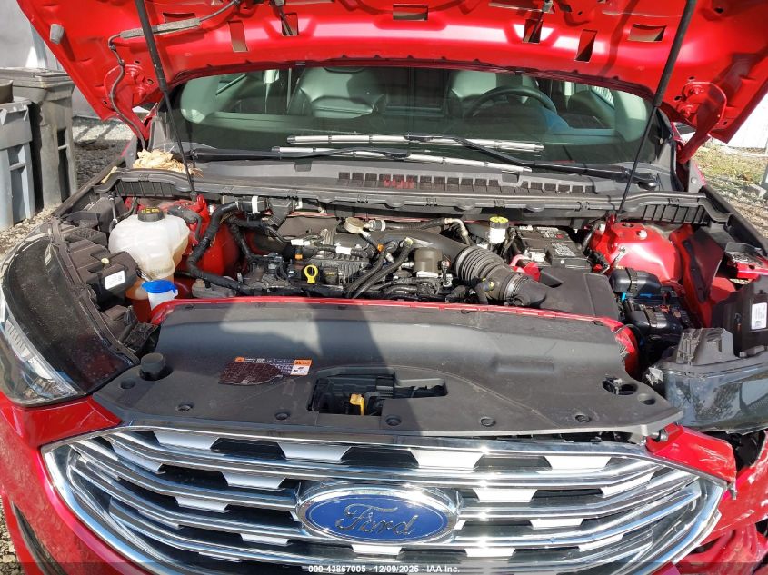 2022 Ford Edge Sel VIN: 2FMPK4J93NBA09001 Lot: 43867005