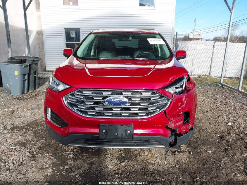 2022 Ford Edge Sel VIN: 2FMPK4J93NBA09001 Lot: 43867005